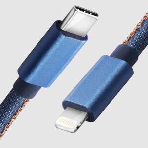 1. Denim Jean Lightning to USB type C Cable detailed information by Union Power America Inc. - Union Power (Yangzhou)Co., Ltd. Bulk Purchase and Corporate purchase contact us today(Slide Show)