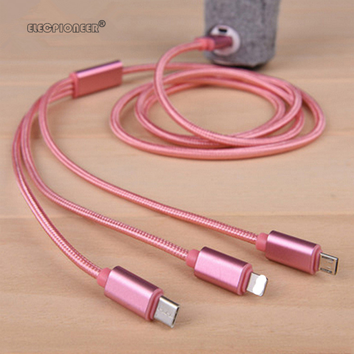 5. 3 in 1 Braided USB, Fast Data Transfer Cable detailed information by Union Power America Inc. - Union Power (Yangzhou)Co., Ltd. Bulk Purchase and Corporate purchase contact us today(Description Section)