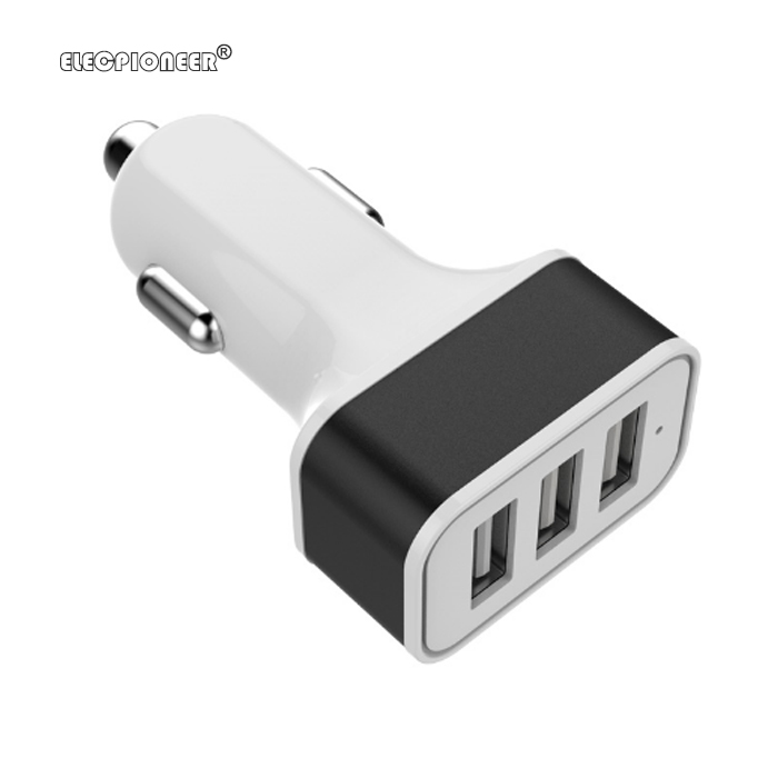 1. CR-06 3 Port USB Car Charger detailed information by Union Power America Inc. - Union Power (Yangzhou)Co., Ltd. for Bulk Purchase and Corporate purchase contact us today(Description)