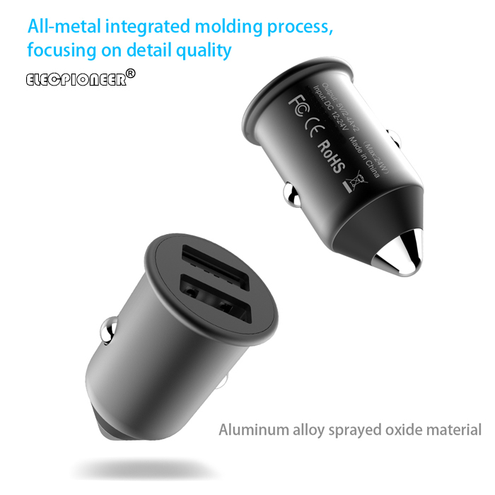 3. CR-13 Mini Dual USB Car Charger detailed information by Union Power America Inc. Union Power (Yangzhou)Co. Ltd. Bulk Purchase and Corporate purchase from China (Description)