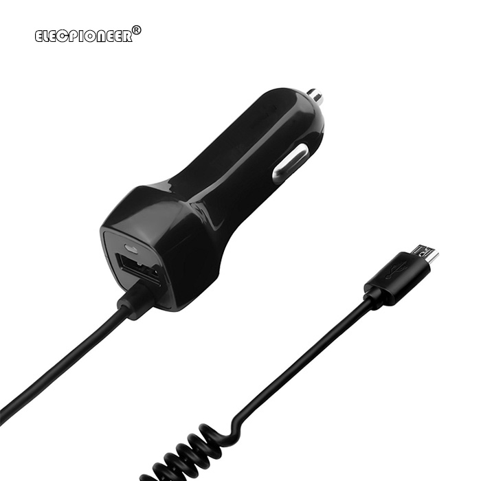 4. CR-17 Micro USB Integrated Built-in USB Car Charger Car Charger detailed information by Union Power America Inc. - Union Power (Yangzhou)Co., Ltd. for Bulk Purchase and Corporate purchase contact us today(Slides)