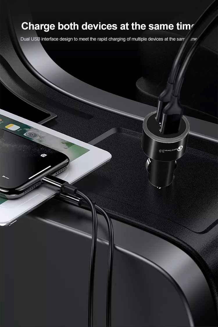 6. CR-10 QC 3.0 Dual USB Car Charger Bulk Purchase and Corporate purchase from China Union Power -Description-