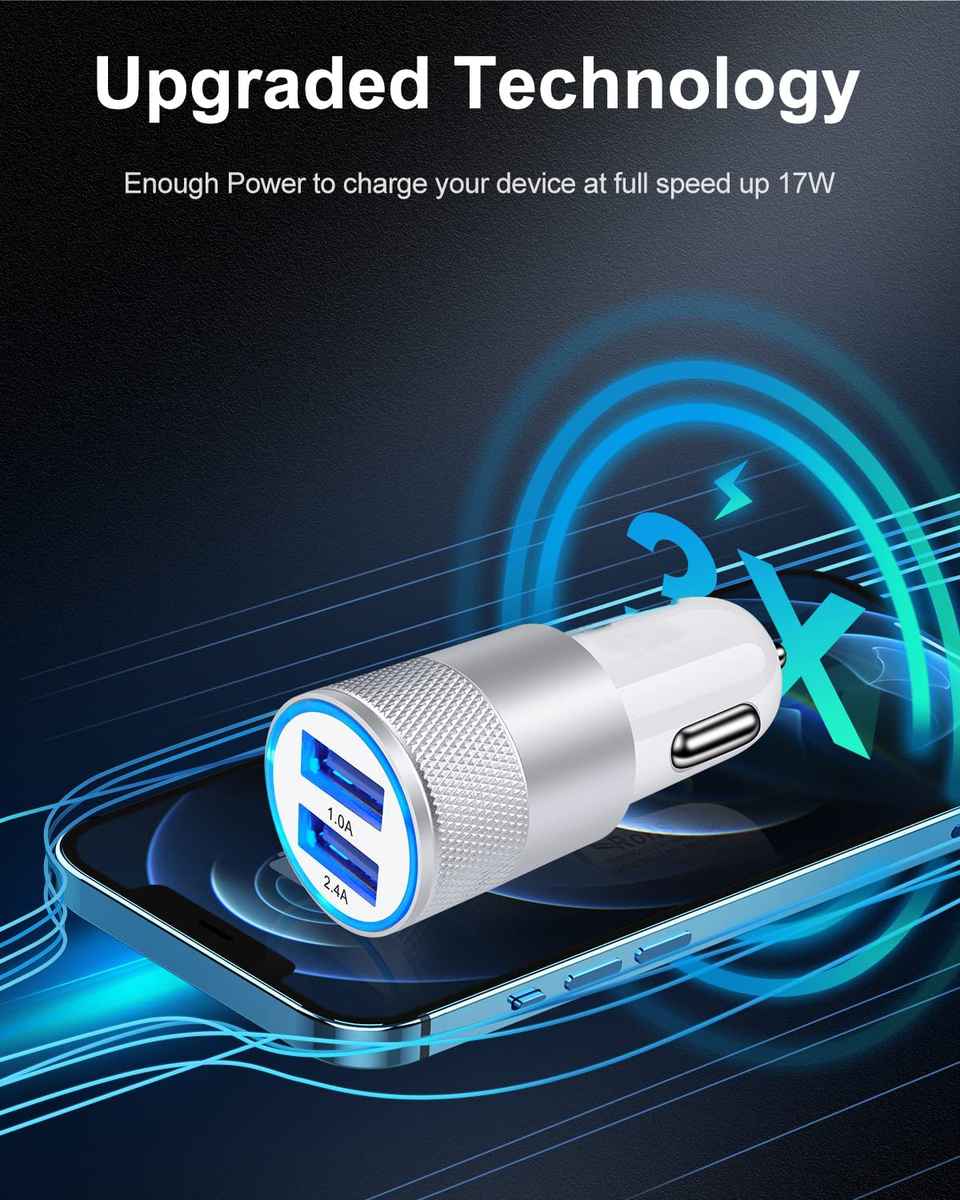 3. LM-C112 Metal Dual USB Car Charger Bulk Purchase and Corporate purchase from China Union Power -Description-