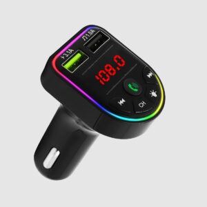 3. LM-F5 LED Car BT FM Dual USB Car Charger Corporate Purchase and bulk purchase from China Union Power -Slides-