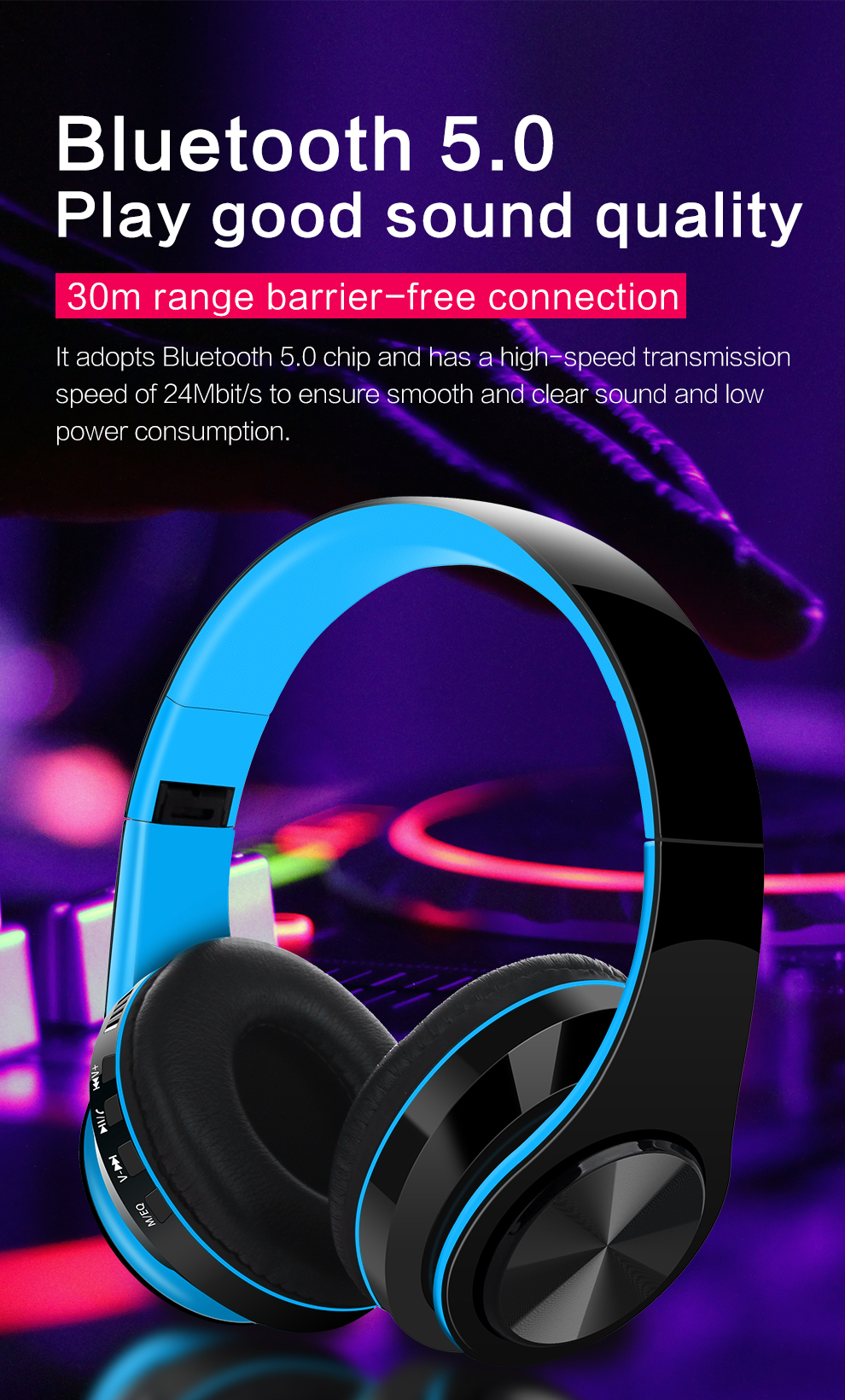 7. LM-FG69 Wireless Bluetooth Headset Bulk Corporate Purchase from China Union Power -Description-