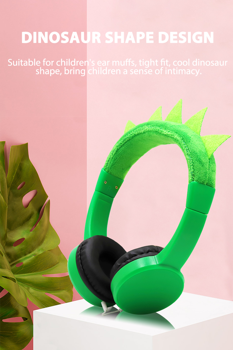 1. LM-103C-dinosaur Kids Headphone Bulk Corporate Purchase from China Union Power -Description-