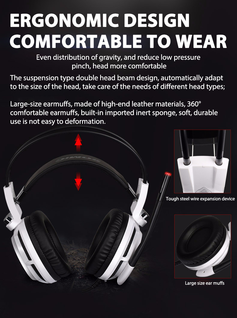 1. LM-461 Gaming Headset Bulk Corporate Purchase from China Union Power -Description-
