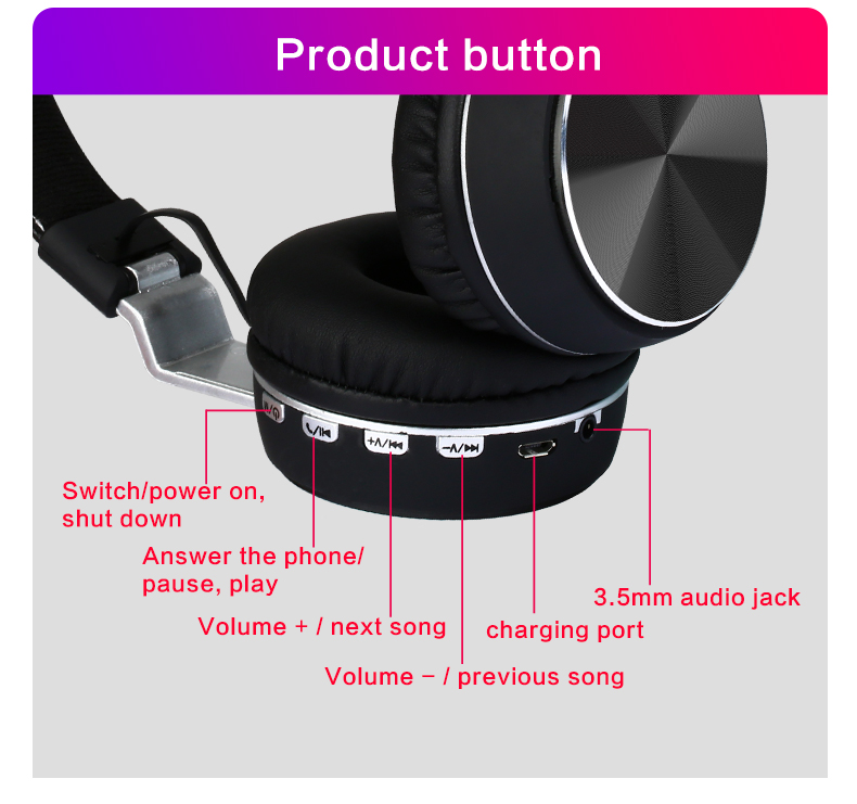 13. LM-FG66 Bluetooth Headset Bulk Corporate Purchase from China Union Power -Description-