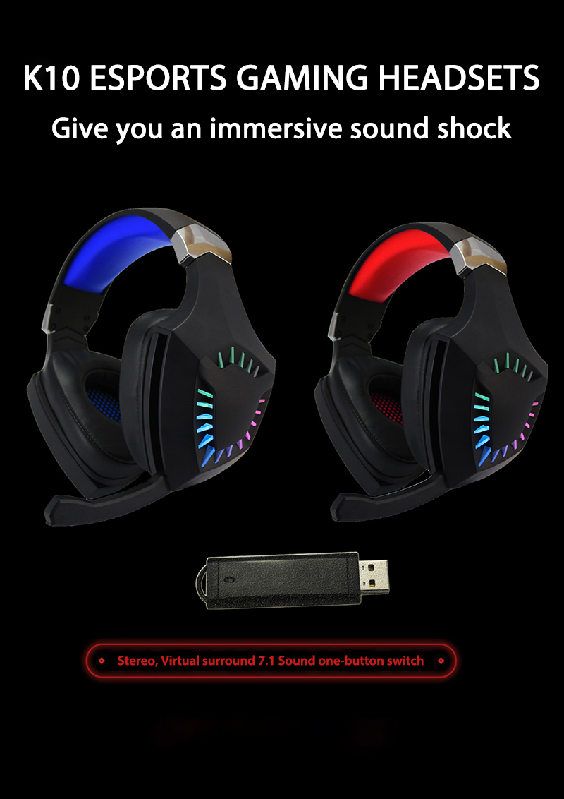 2. LM-K10 Gaming Headset Bulk Corporate Purchase from China Union Power -Descriptions-