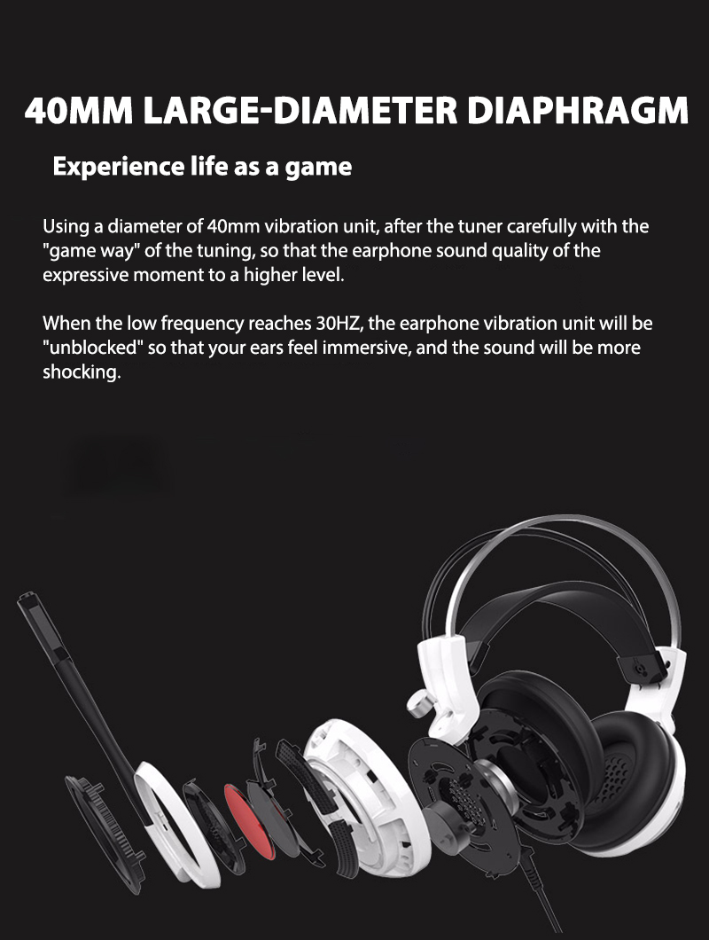 4. LM-461 Gaming Headset Bulk Corporate Purchase from China Union Power -Description-