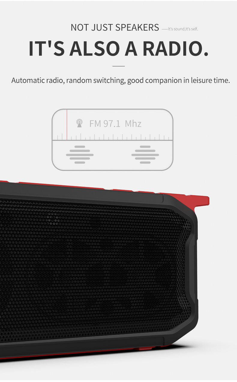 9. LM-X2 Waterproof Bluetooth Speaker Bulk Corporate Purchase from China Union Power -Description-