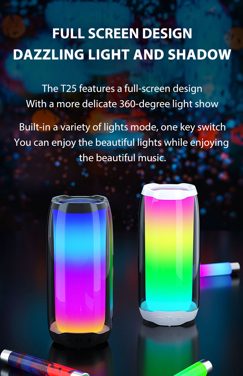 2. LM-T24 RGB Bluetooth Speaker Bulk Corporate Purchase from China Union Power -Description-