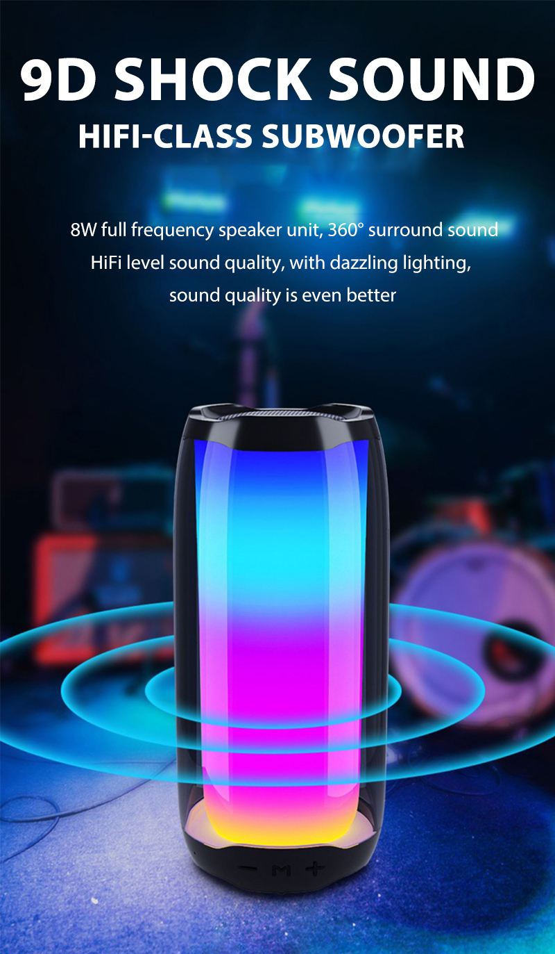 6. LM-T24 RGB Bluetooth Speaker Bulk Corporate Purchase from China Union Power -Description-